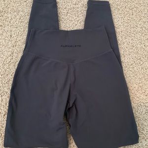 Alphalete surface laser cut legging